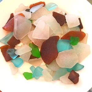 Found authentic sea glass